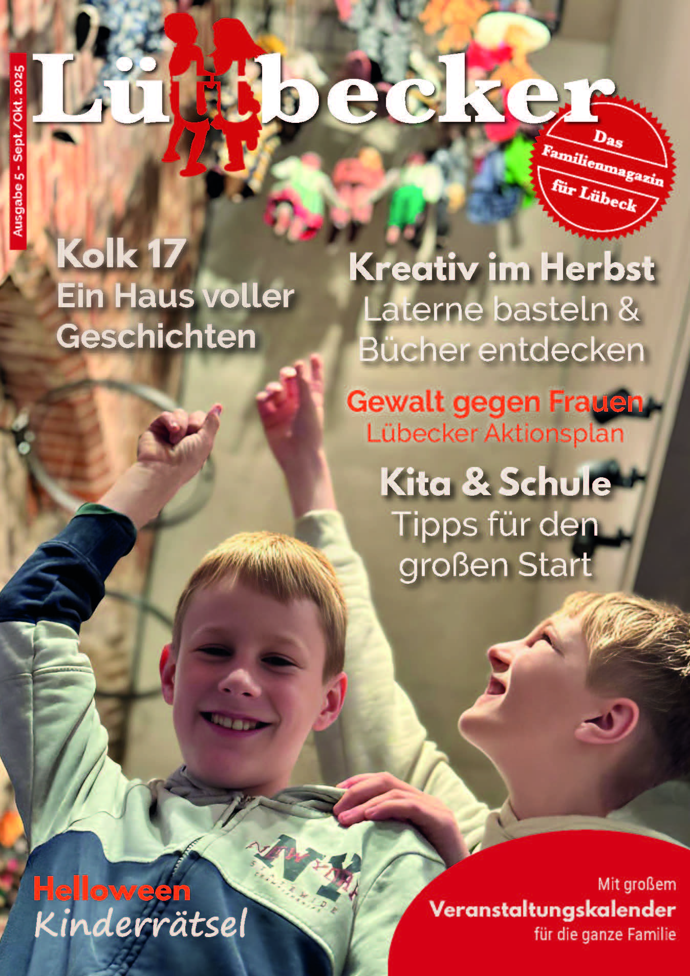 Titelseite Lüttbecker, Ausgabe 5/2025 - September + Oktober