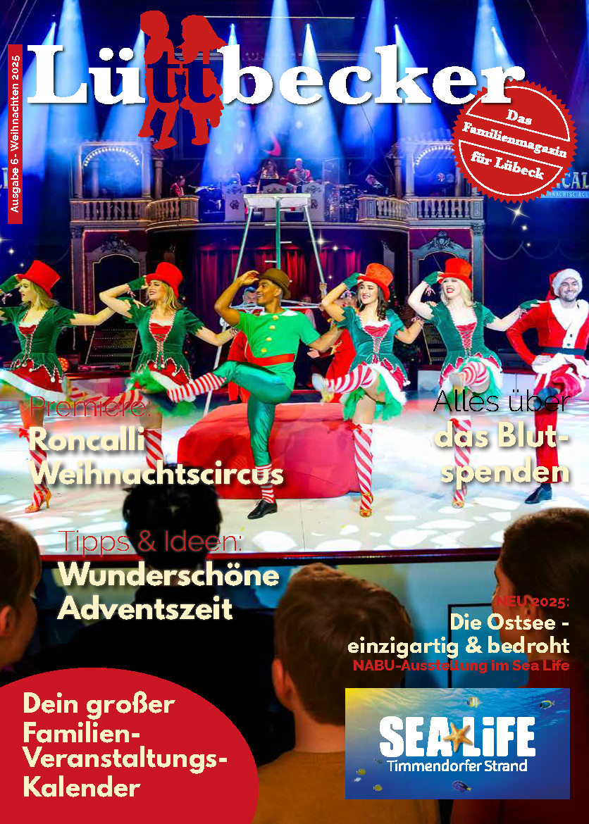 Titelseite Weihnachtsausgabe Lüttbecker 2025
