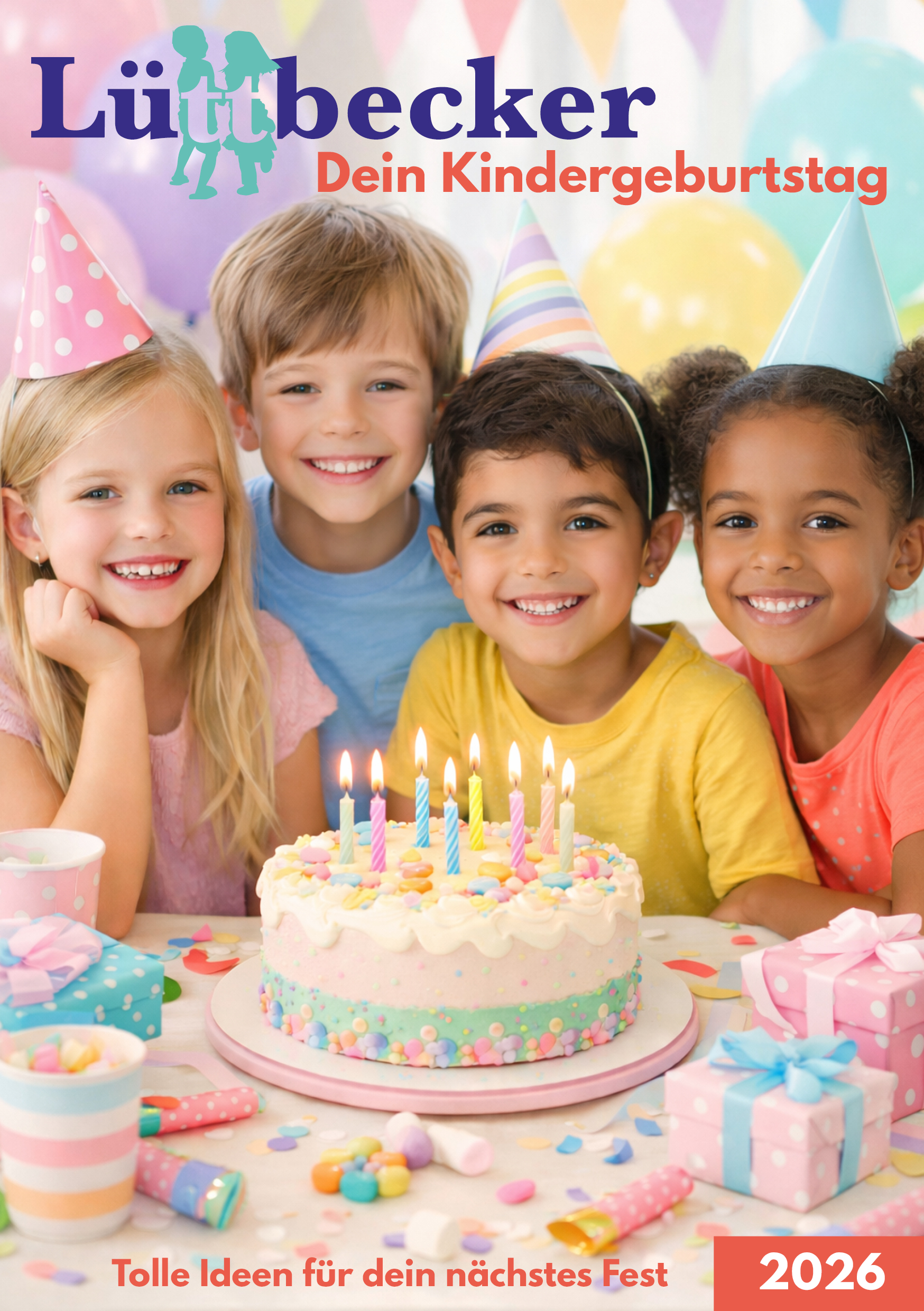 Titelseite Kindergeburtstage 2026