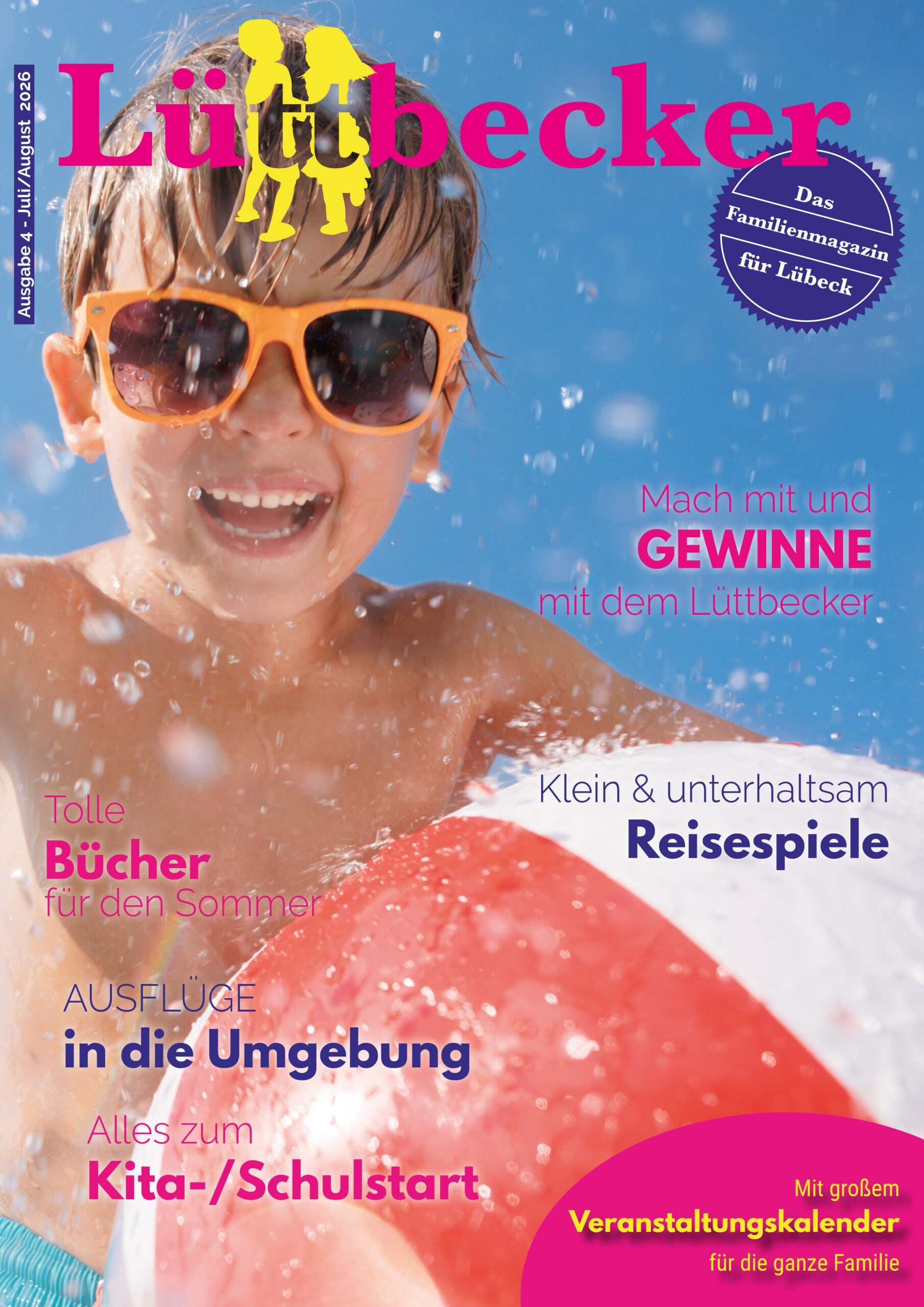 Titelseite Sommerausgabe Lüttbecker 2026
